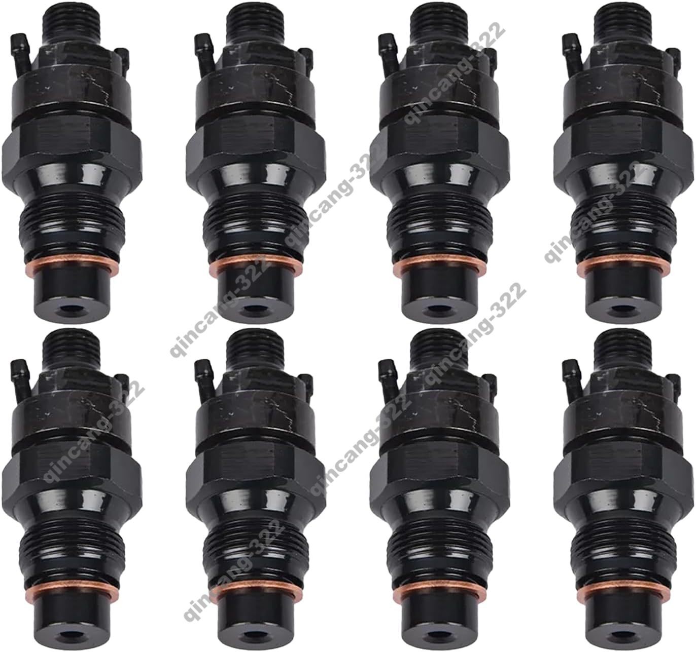 8 Pcs Fuel Injector 10233972 for GM Engine 6.2L 6.5L for Chevrolet for GMC C3500 K3500