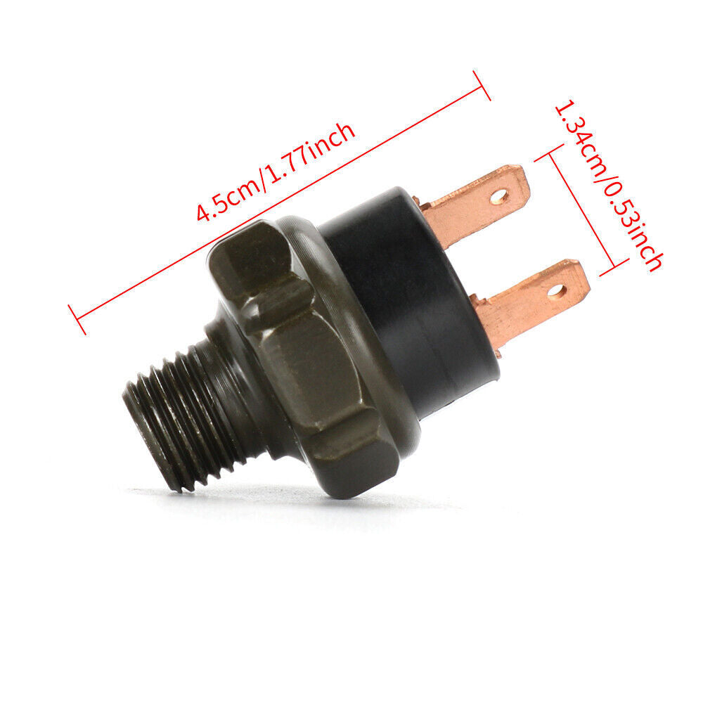 120-150PSI air pressure control switch, 1/4 inch thread NPT 12V, suitable for train horns (D-).