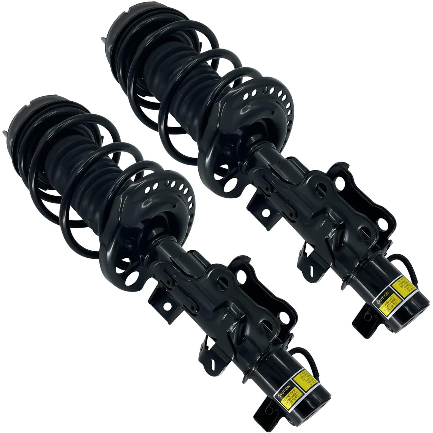 Front strut assist + rear shock absorbers for Cadillac SRX 2010-2016 with electric 4-piece kit.