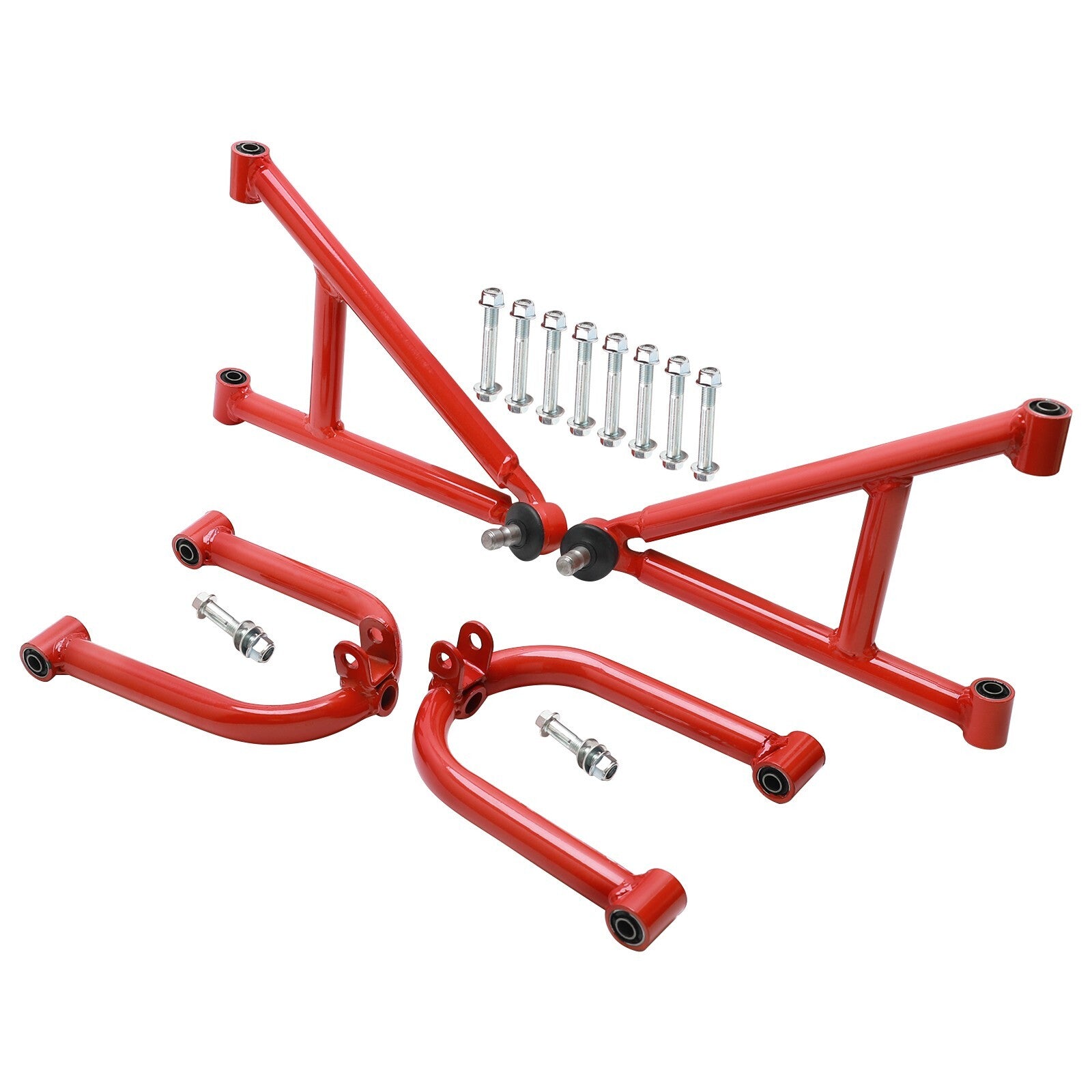 DIY 4WD Go-Kart Front Suspension Control Arm Kit for All-Terrain Vehicles (UTV) 150CC 200CC