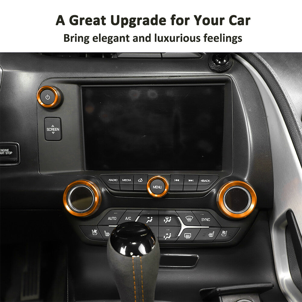 Carbon fiber exterior center control air socket trim frame for Subaru WRX 2021-23