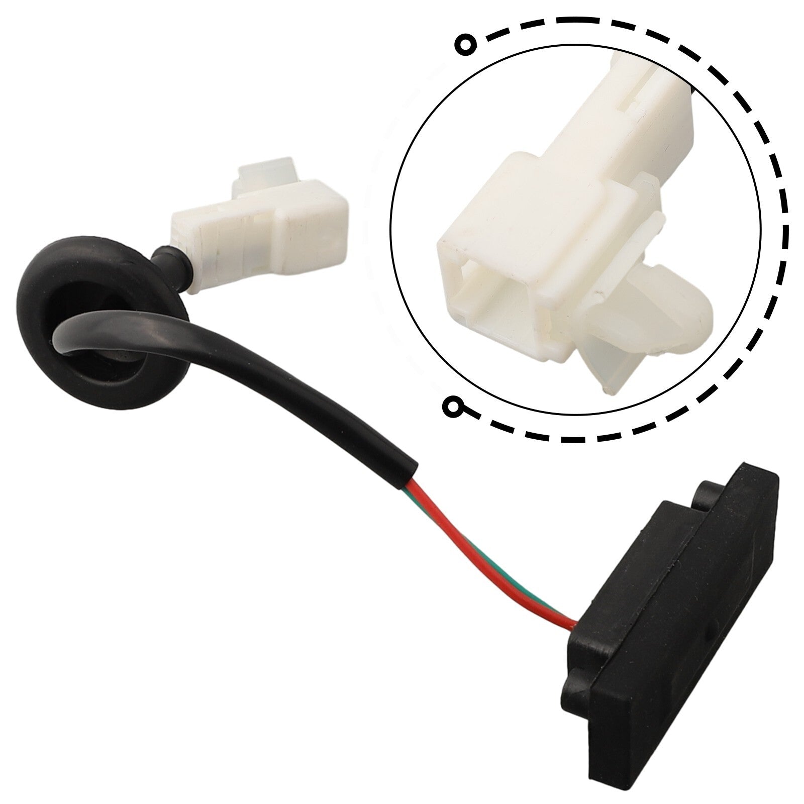 Rear Door Switch Switch Handle for Hyundai I10 2013 - 2021 81260-B4000 Black