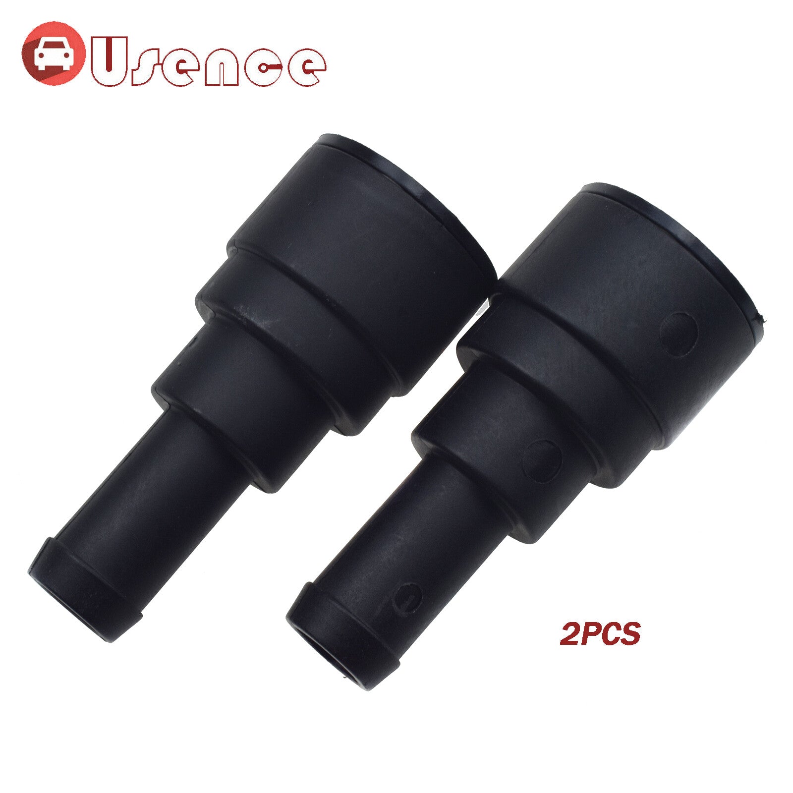 2PCS Heater Core Coolant Hose Connector Black 15032062 for Chevy Tahoe for GMC for Yukon