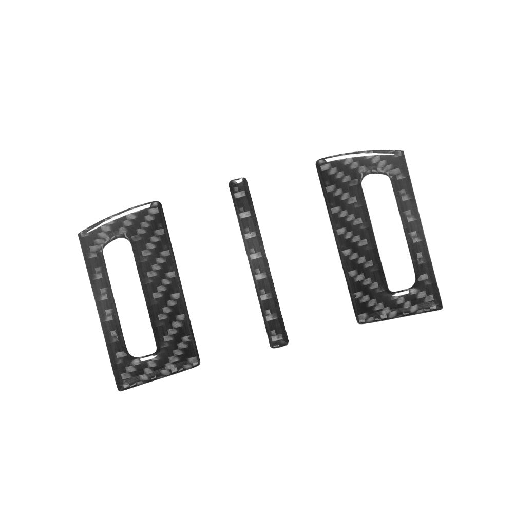 3X Carbon Fibre Centre Air Outlet Trim For Land for Range Rover Sport 2014-2017