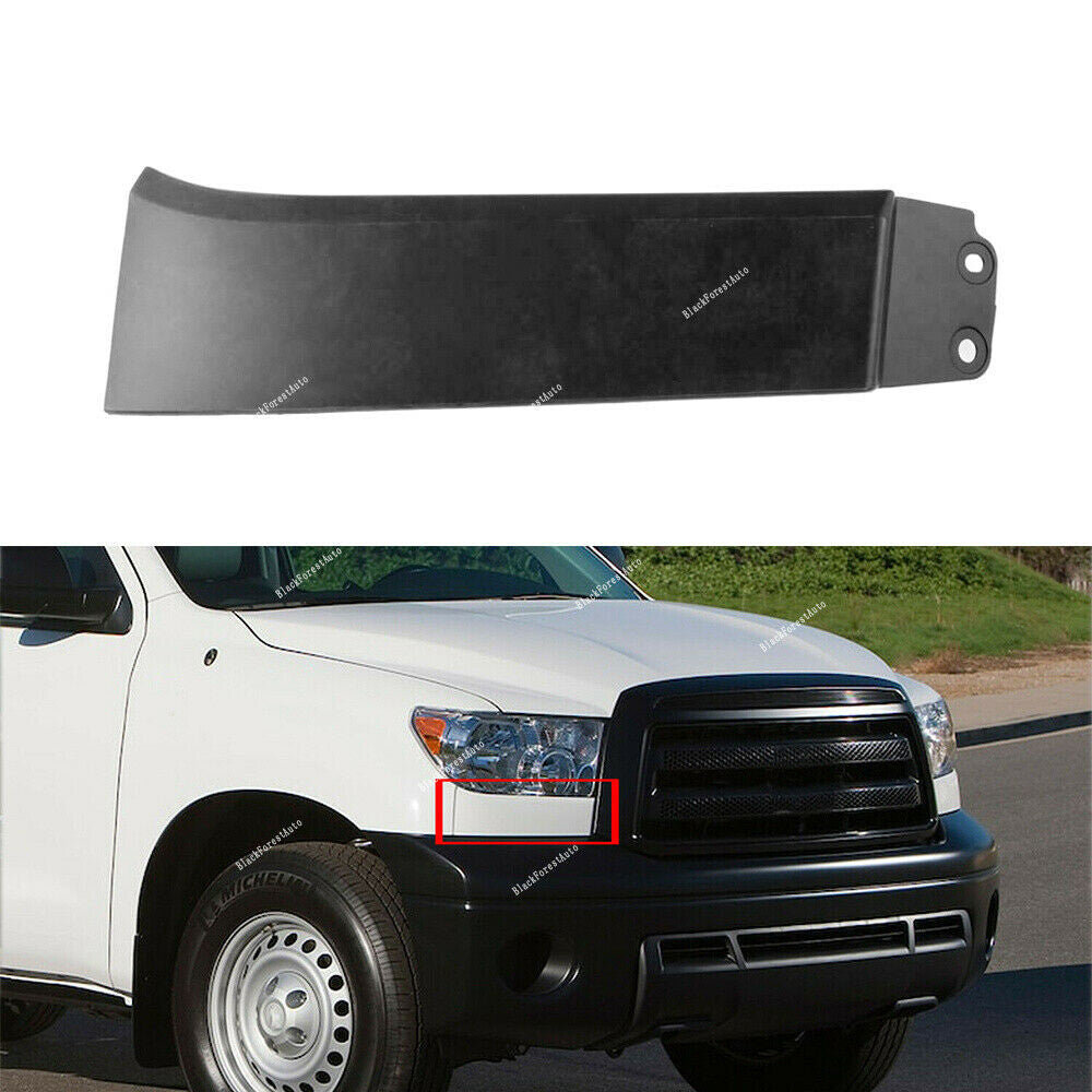 Fender Extension Bumper Headlight Filler Trim RH For 07-13 Tundra 08-12 Sequoia
