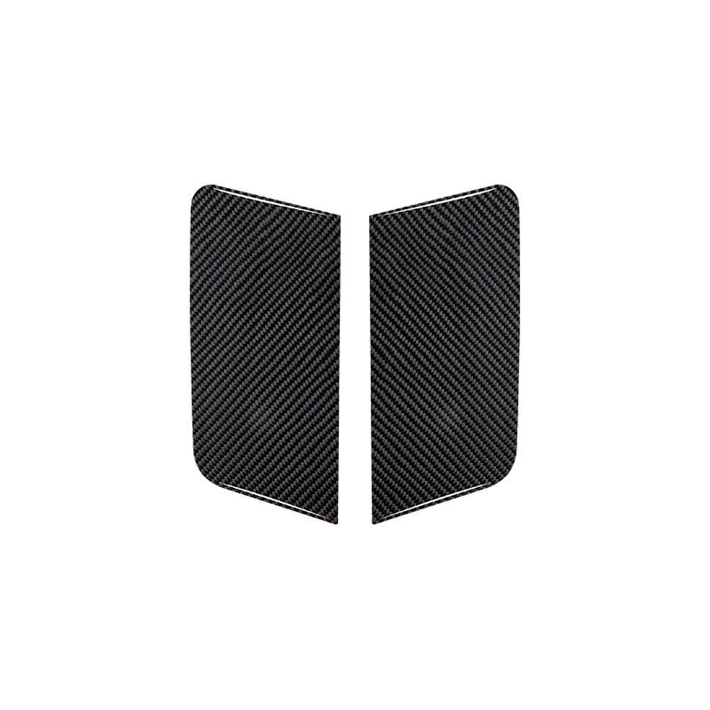 2Pcs Carbon Fiber Interior Door Panel Cover Trim for RAM Promaster 2014-2021