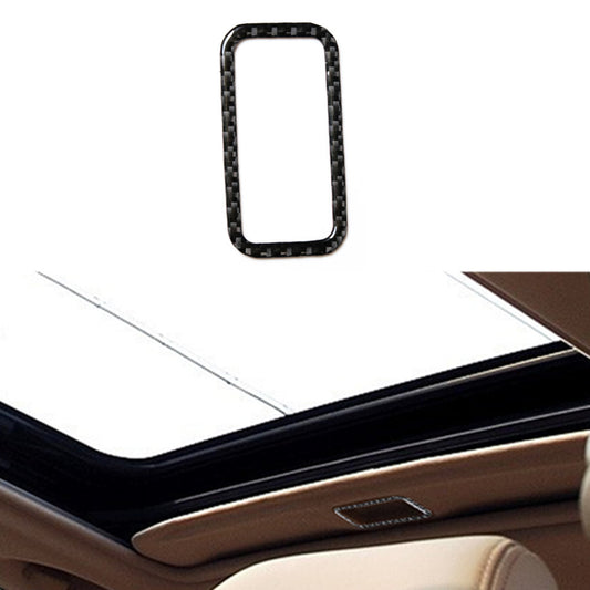 Carbon Fiber Skylight Handle Decorative Trim Cover for Subaru Forester 2005-2008