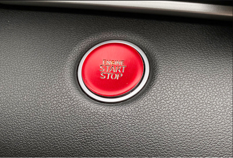 for Hyundai for Elantra 2021-2023 Red Engine Start Stop Push Button Cover Accessorie
