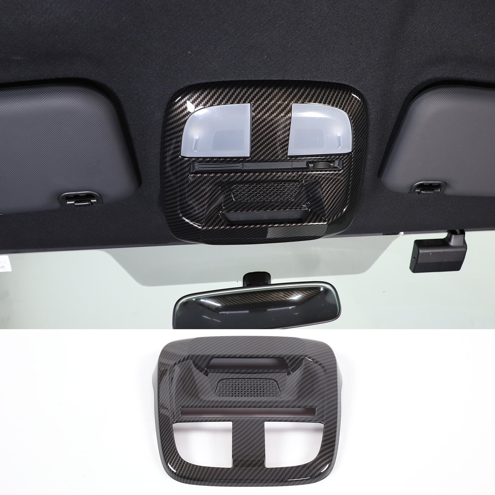 Silver console gearbox panel cover trim for BMW X5, X6, E70, E71, E72 (2008-2013) - USA