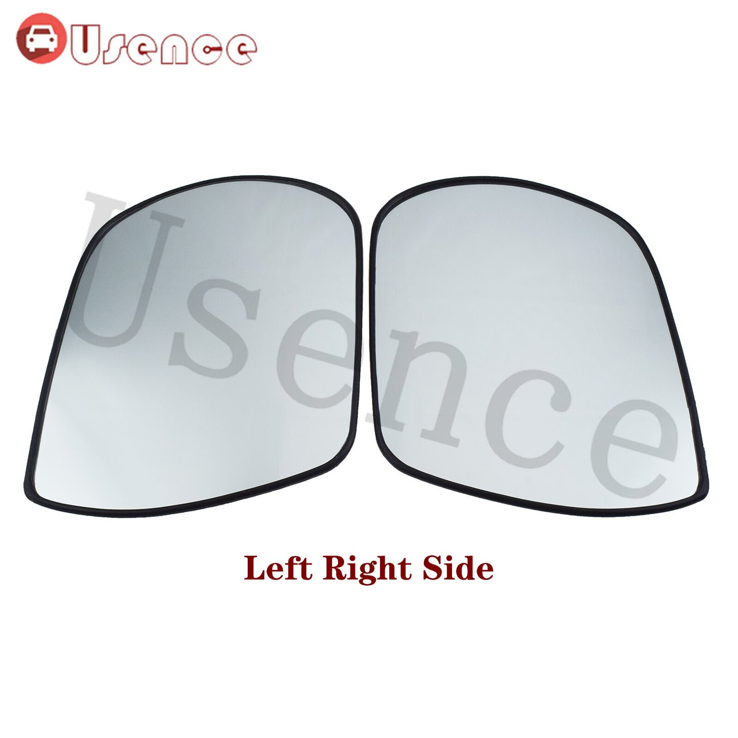 Left Right Side Glass Heated Mirror Glass W/Back for Hyundai Santa Fe 2007-12