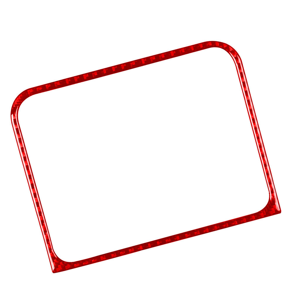 GPS Navigation Panel Cover Trim Fit for Jeep for Wrangler JL Gladiator JT Red