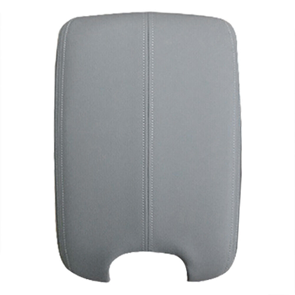 Armrest Center Console Lid Synthetic Leather Gray Fit for Honda Accord 2008-2013