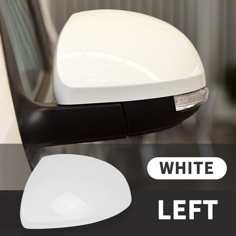 Left Driver Side Door Wing Mirror Cover Cap White Fit for VW for Tiguan 2010-2016