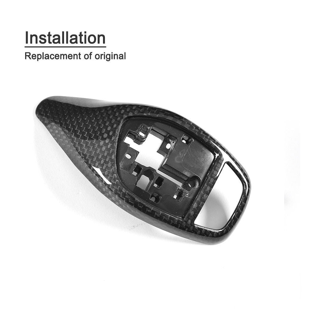 Carbon Fiber Gear Shift Cover Trim for BMW F30 F32 F22 F34 2 3 4 Series Shifter