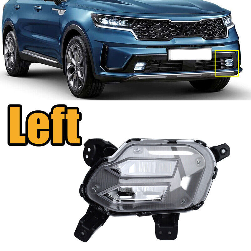 Left Front LED Daytime running light Fog light for Kia Sorento 2021 2022