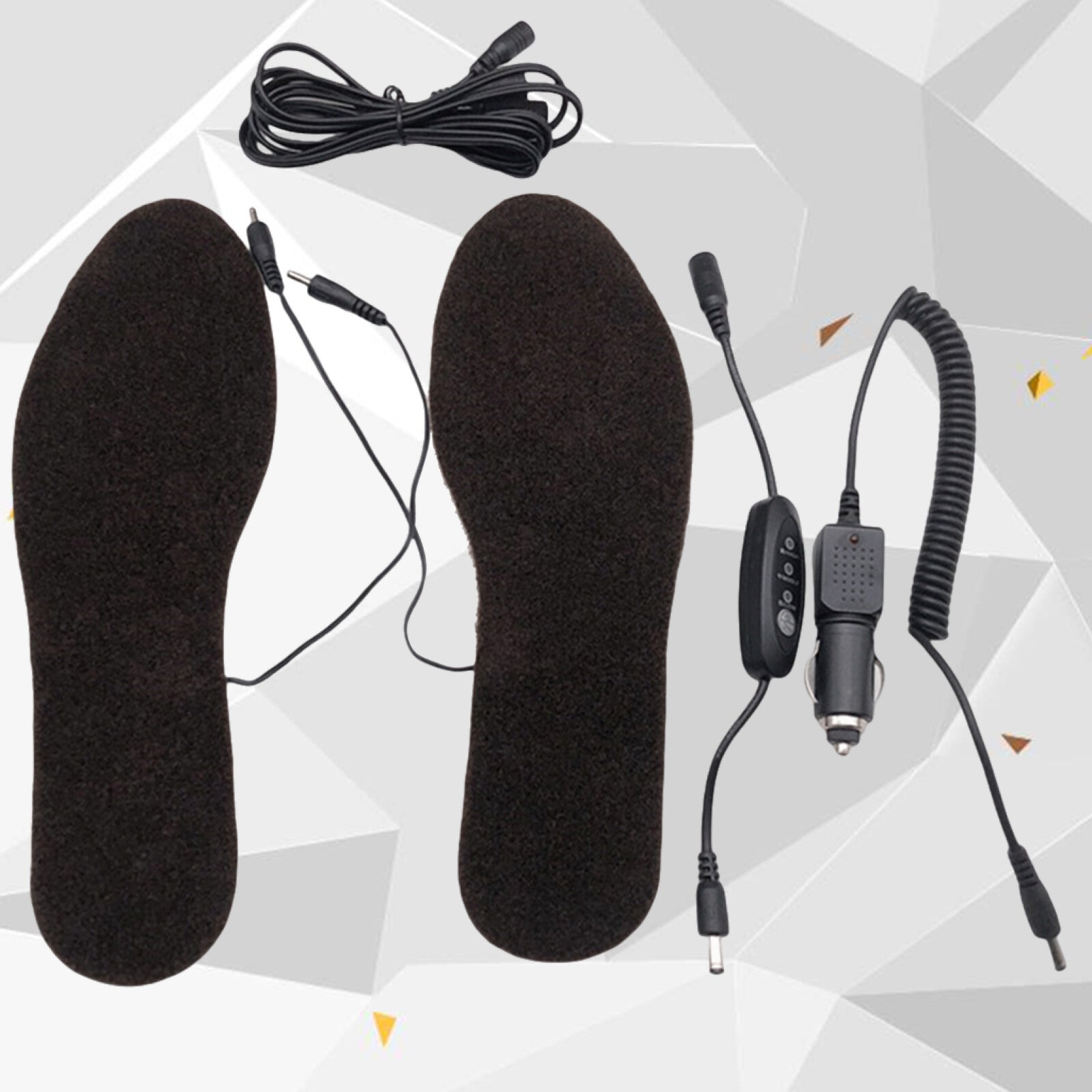 12V electric car and motorcycle foot warmer + lighter