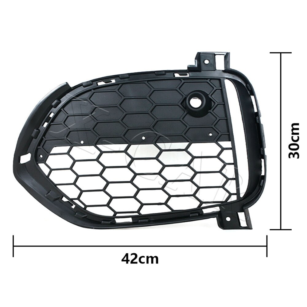 Right Front Bumper Grille Fog Lamp Cover Frame for BMW X5 F15 2012-2015 M Sport