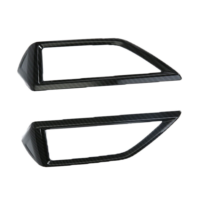 For SubaruXV 2018 Carbon Fiber Center Air Vent Air Conditioning Vents