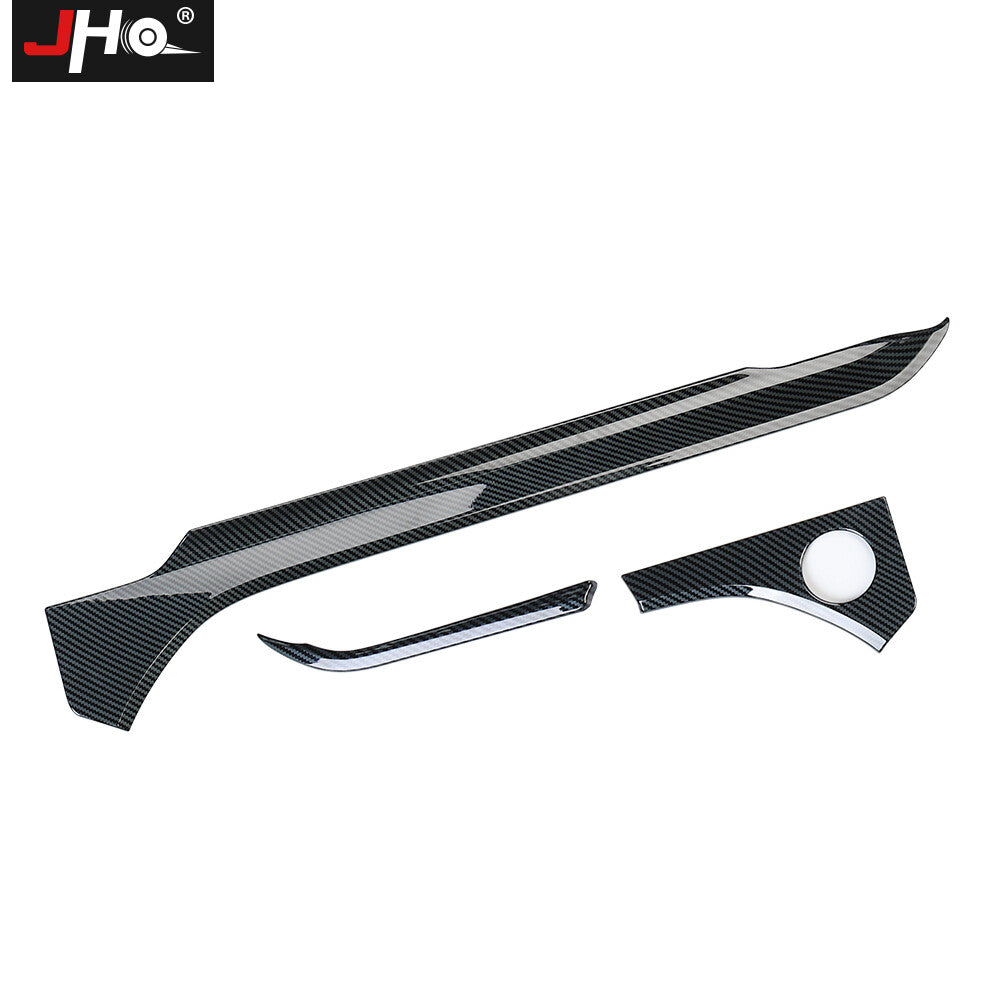 Carbon Fiber Center Control Panel Cover Trim Decor For 2020-2022 for Ford Explorer