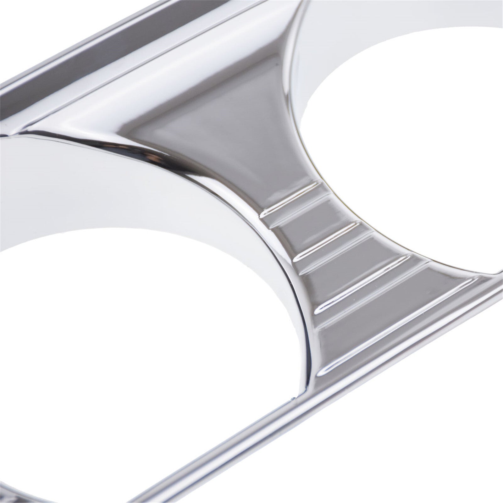Chrome Tri-Line Gauge Trim Covers Fit For Touring Electra Street Glide 2014-2023