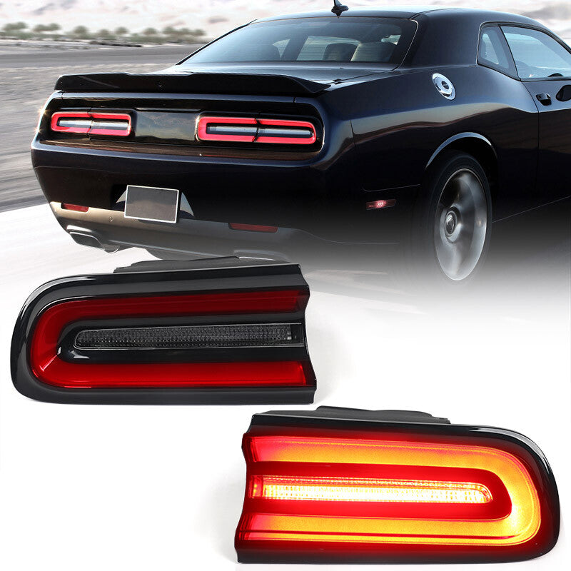 2P For 2015-2023 for Dodge for Challenger Rear Outer LED Tail Lights Lamp Left Right