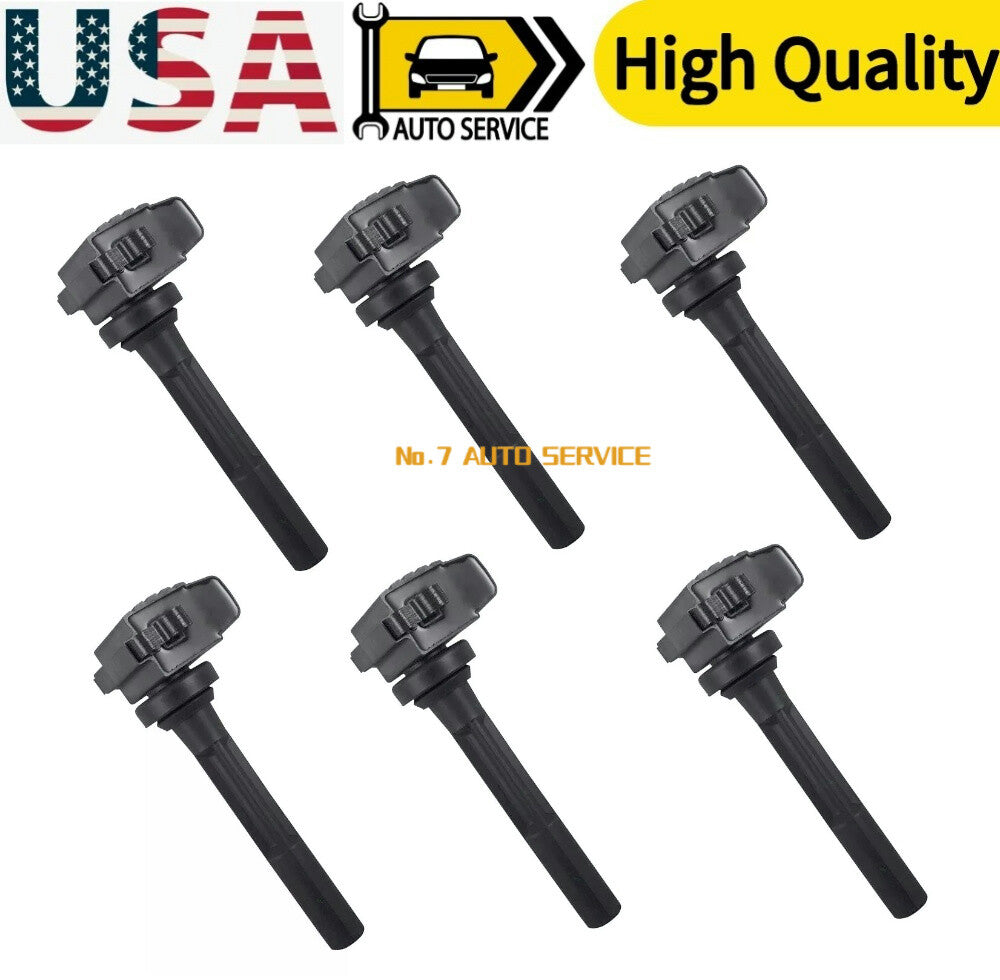 6x Ignition Coils for 3.2L 3.5L for Acura for Honda Passport Rodeo for Isuzu Amigo V6 UF245