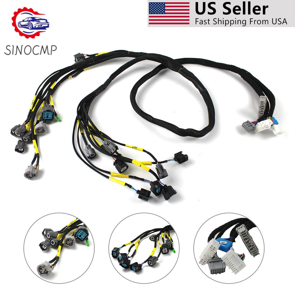 D B-Series Engine Harness fits for Honda for Civic Integra B16 B18 D16 OBD2 Budget