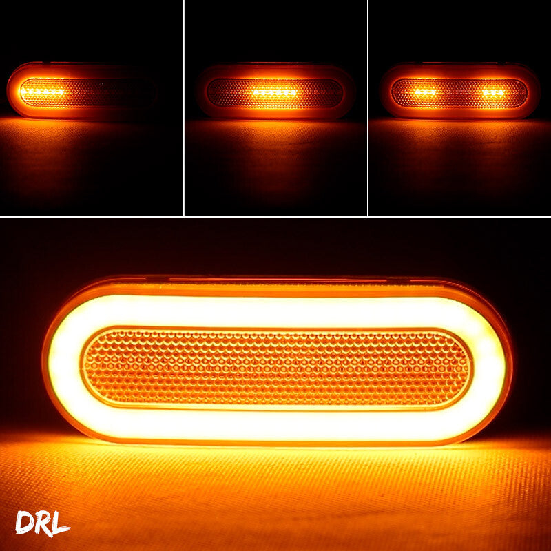 2X LED Sequential Tail Light Bar Turn Signal Brake Lamp DRL Motorcycles Truck