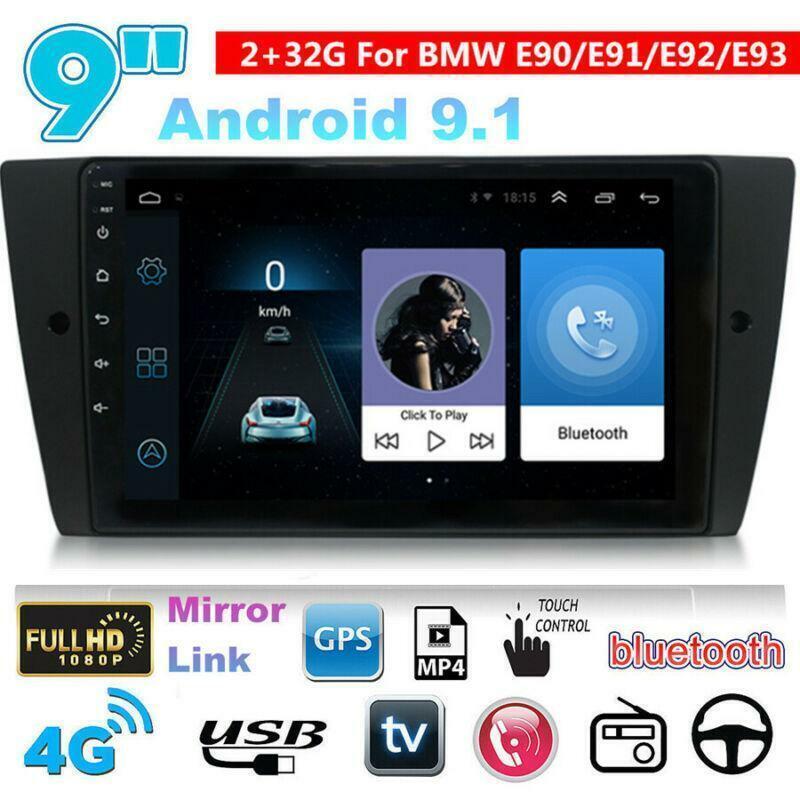 9 INCH Android Radio GPS Navigation Stereo Head Unit for BMW 325i 328i 330i 335i