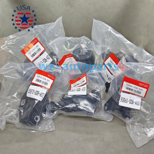 NEW 6pcs Engine Mount Kit Fits For OEM 03-07 for Honda Accord V6 3.0L Auto Trans US