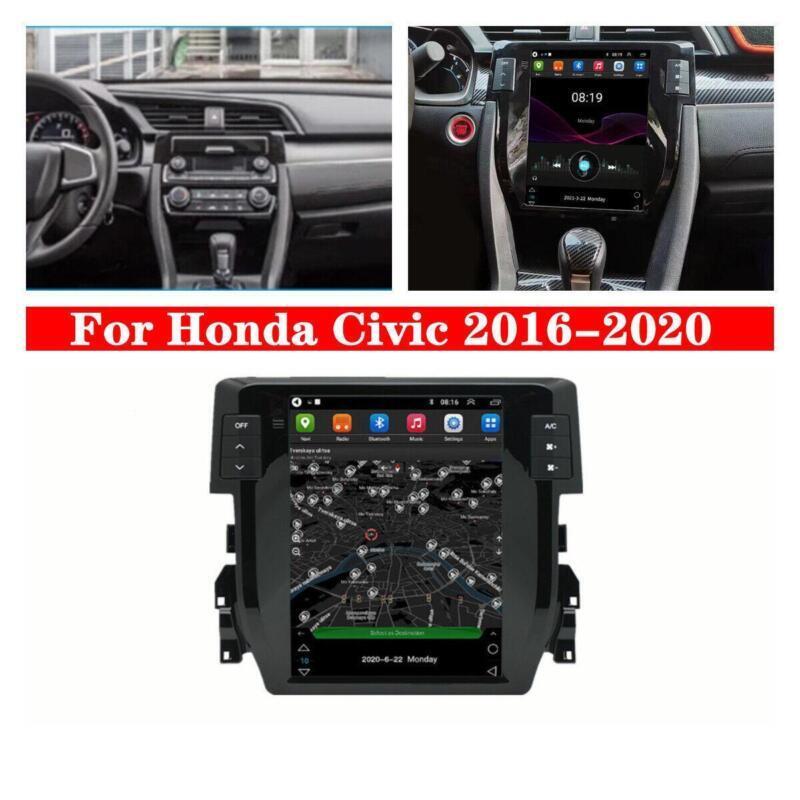 for Honda for Civic 2016-2020 Radio 9.7Android 11 Stereo GPS Nav Head Unit WIFI DAB