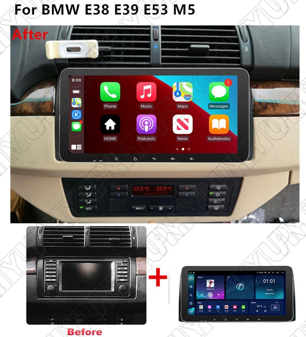 10.33 Android 14.0 Stereo Radio GPS Nav Head Unit 4+32GB for BMW for X5 E53 2000-07