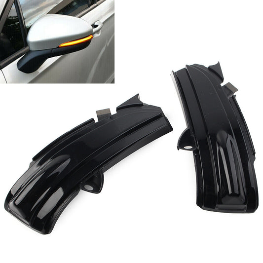Pair Dynamic LED Turn Signal Light Mirror Indicator for Ford Mondeo 2014-2018 15