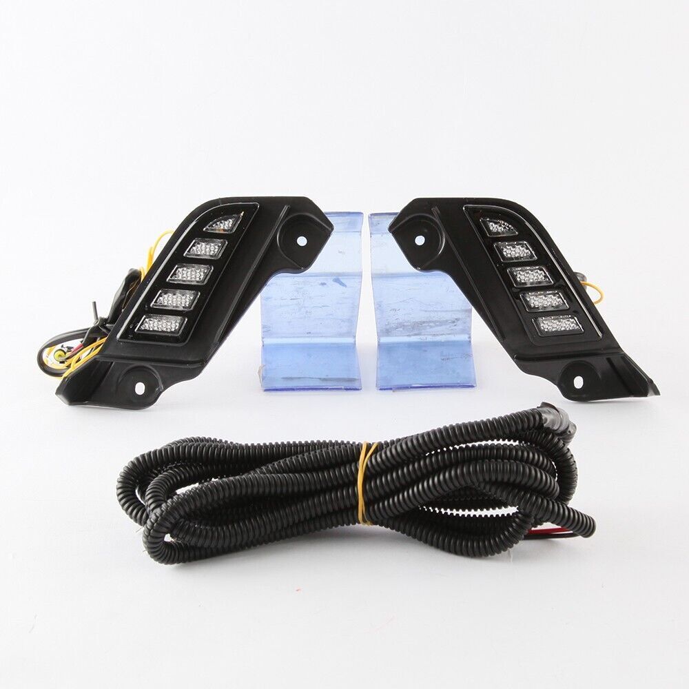 Daytime Running Lights LED DRL Fog Lamp Bumper Fit for Toyota Tacoma 2012-2015