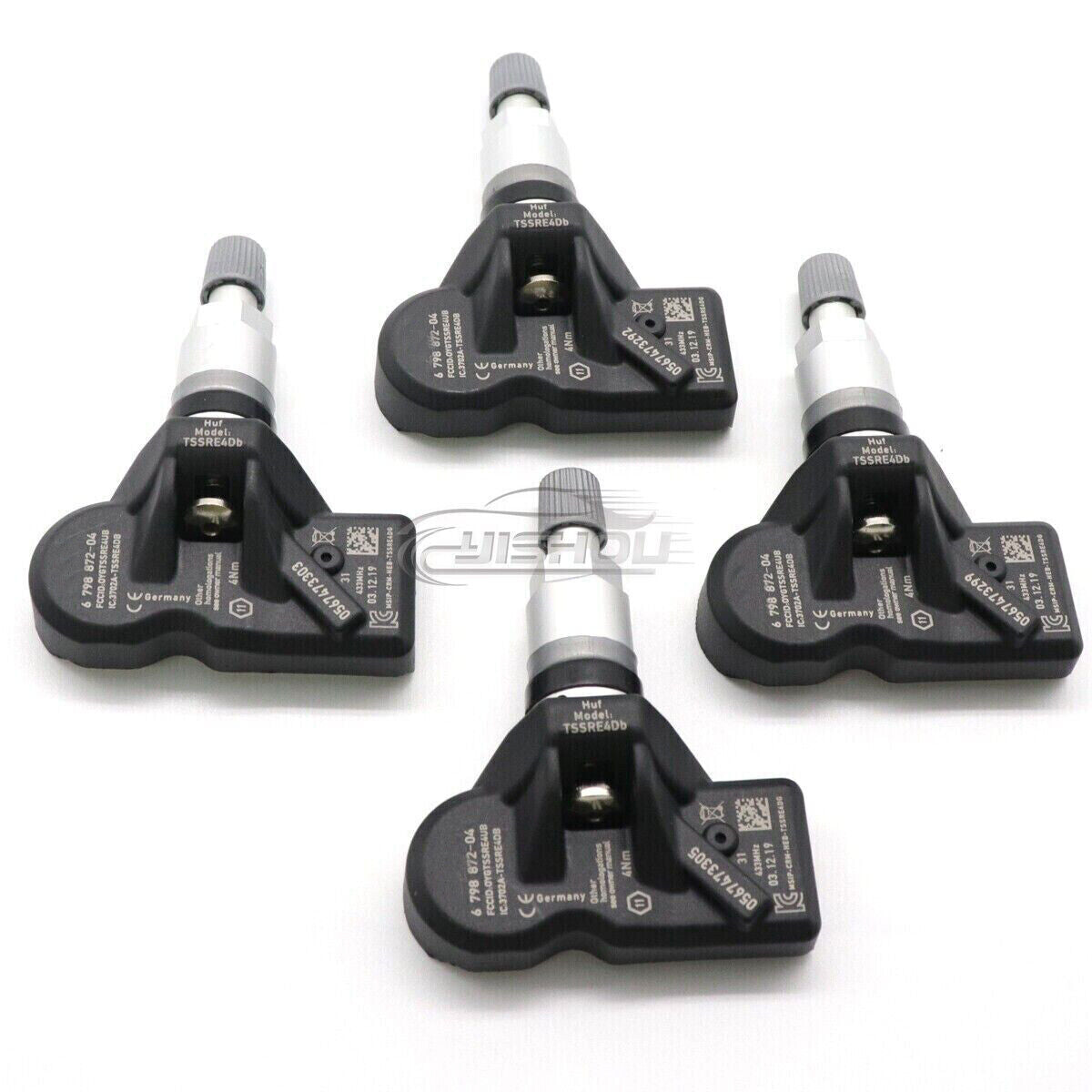 4x New 6798872 TPMSTIRE PRESSURE SENSOR for BMW 2 3 4 5 6 7 Series X1 Z4 for Mini