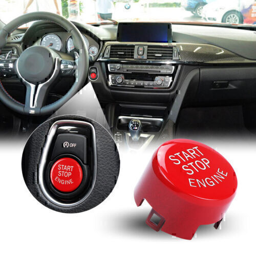 Red Engine Start Stop Push Button Cover Trim for BMW F20 F23 F30 F32 F10 F12,F48