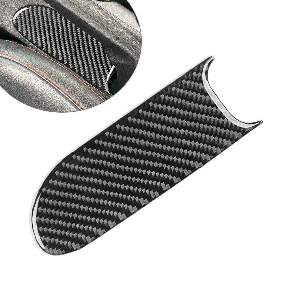 Carbon Fiber Handbrake Base Panel Cover Trim for Hyundai for Veloster JS N 19-2023