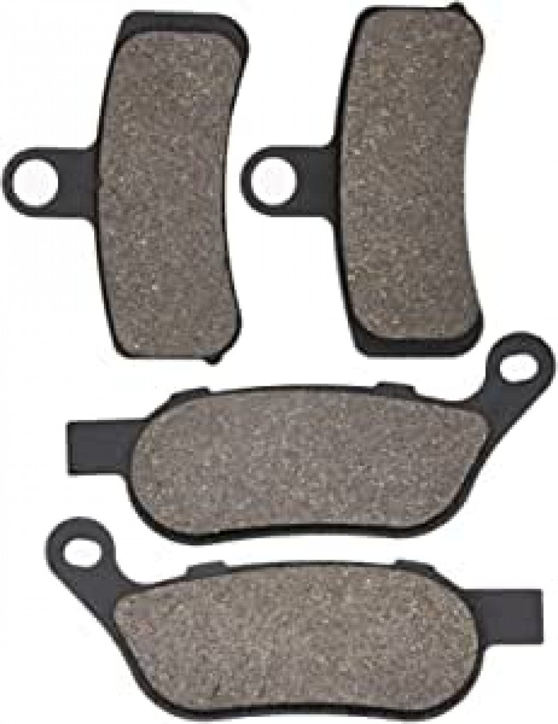 Semi-Metallic Brake Pads for HARLEY Street Bob 2008-2017 FXDC Super Glide Custom