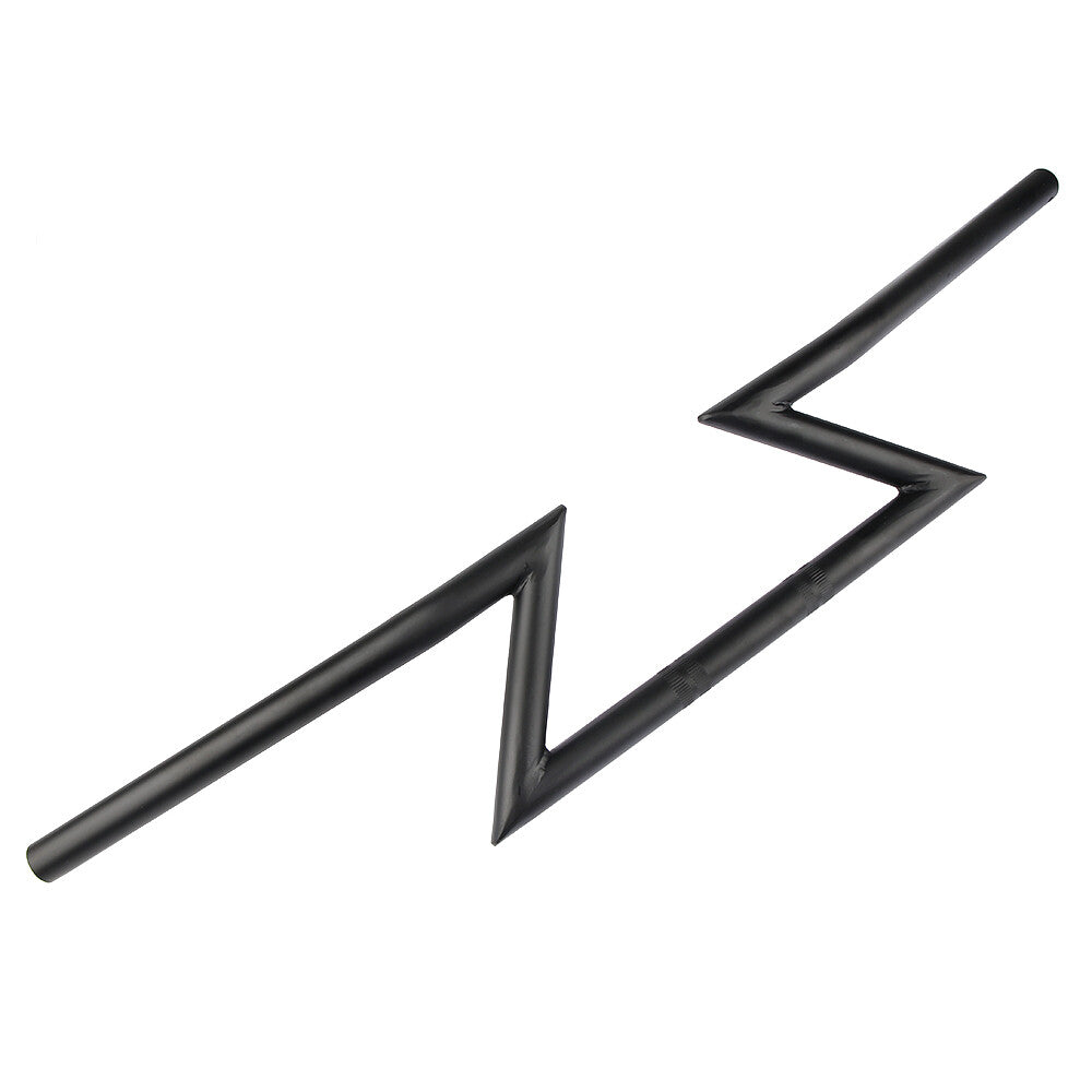 7/8 inch Motorcycle Mop Z-Bar Handlebar for Suzuki for Honda CG Chopper Raft Black