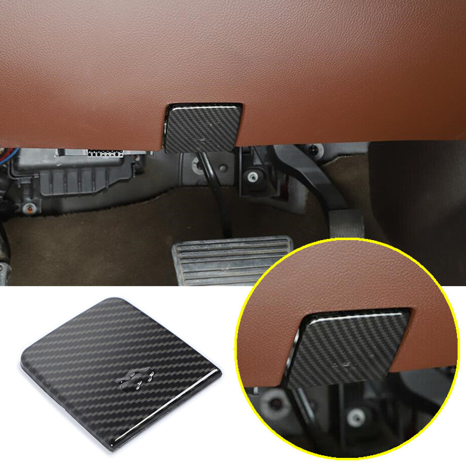 Carbon fiber engine hood switch cover suitable for 14-18 for Chevrolet Silverado/ for GMC for Sierra
