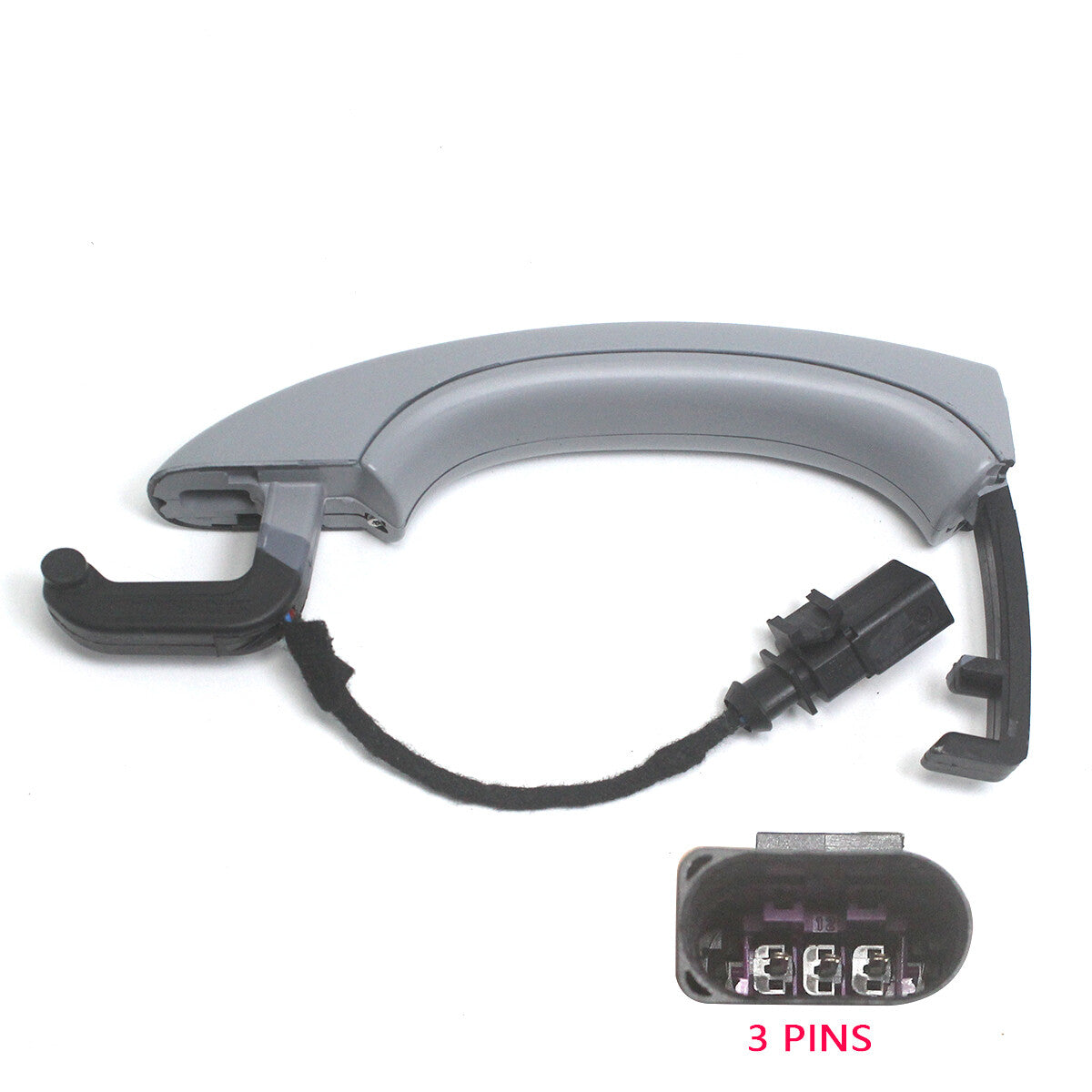 4-piece set of new exterior door handles for Audi Q7 2007 - 2015 4L0837205B