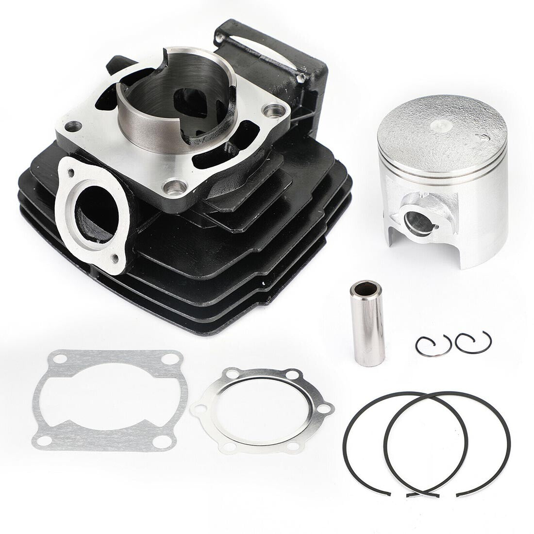 56mm Piston Cylinder Gasket Kit for Yamaha 1974-1981 DT125A DT125B DT125 125cc