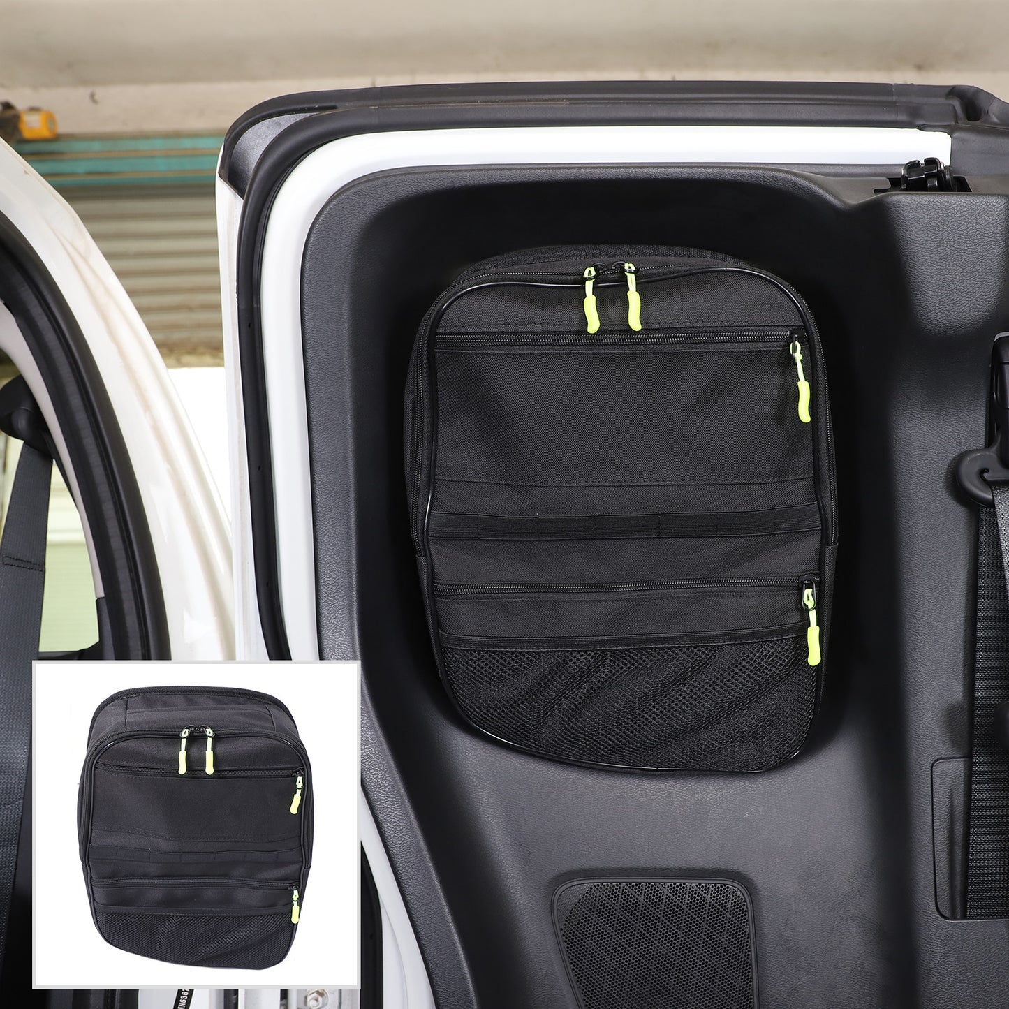 Rear left door window glass sturdiness bag for Nissan Frontier 2022 - 2023