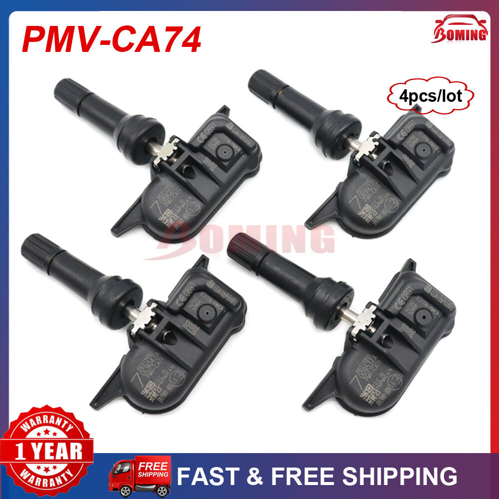 4X NEW Tire Pressure Sensor TPMS PMV-CA74 For 2018-20 for Nissan Kicks 4-Door 433MHz