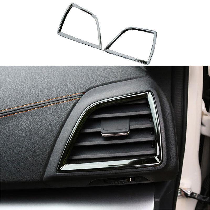 for Subaru Crosstrek 2019-23 Black Titanium Left And Right Air Outlet Vent Trim