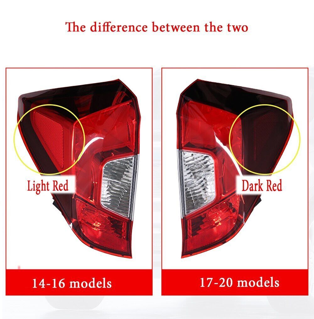 Applicable to for Honda Fit Jazz 2014 - 2016: Rear brake light, passenger side taillight, right taillight.