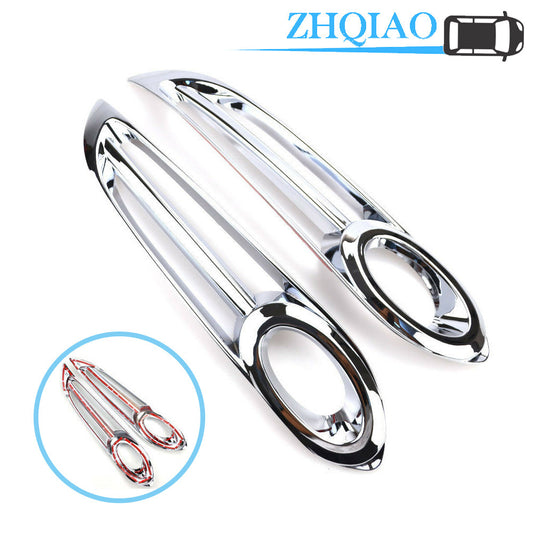 Chrome Front Fog Light Lamp Cover Trim Fits for Honda HR-V Vezel 2016-2018