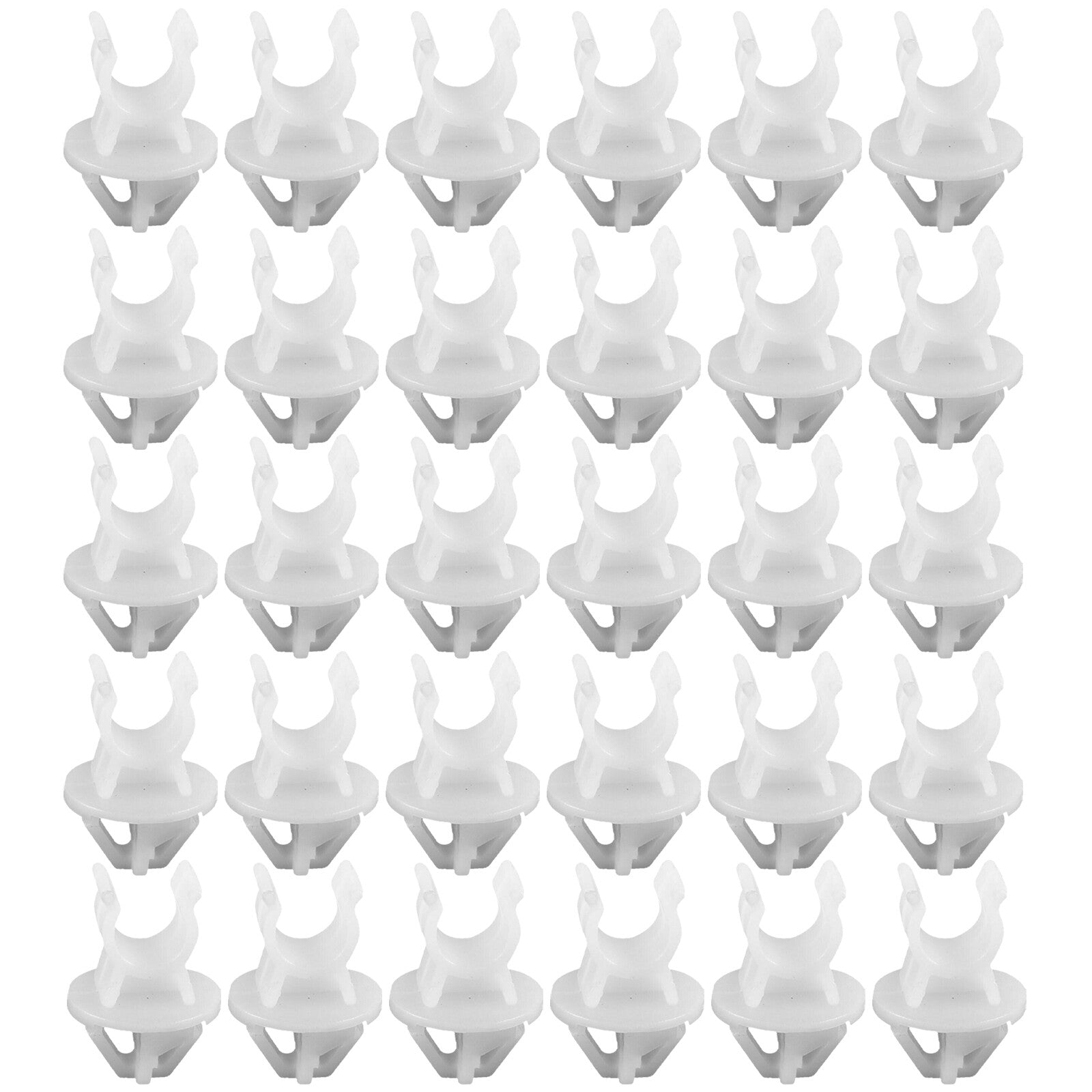 30X Car Hood Support Prop Rod Clamp Holder Clip for Honda Fastener Rivets L