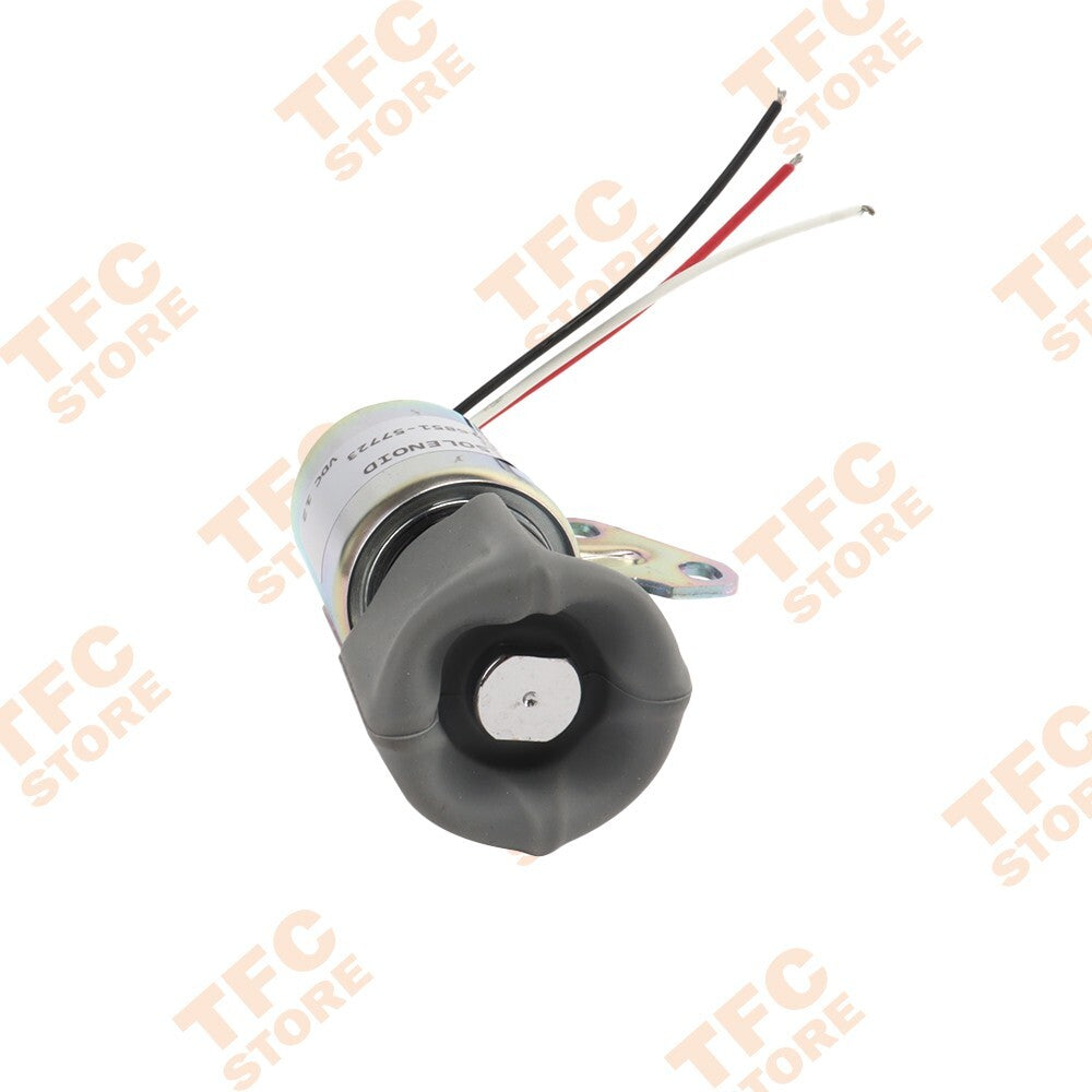 New 16851-57723 Fuel Shut-Off Solenoid SA-4899-12 for Kubota D722 D902 Z482 12V