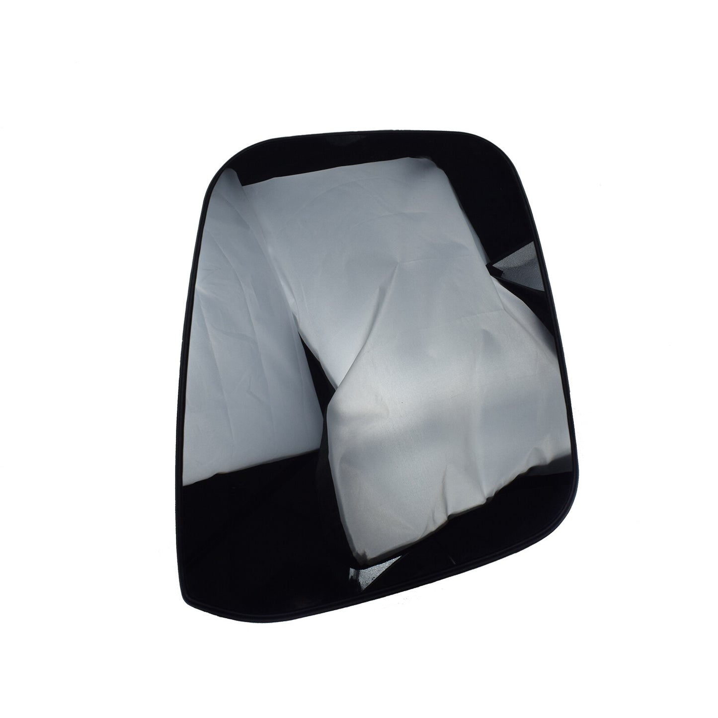 Heated mirror glass for the left driver's side door is suitable for the for Nissan Navara D40. (05-14)
